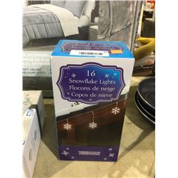 16 Snowflake Lights