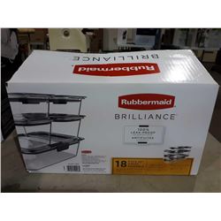 Rubbermaid Brilliance Food Storage Container Set