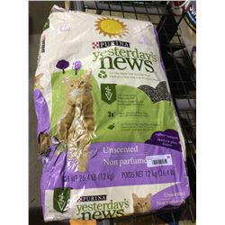 Purina Yesterdays News Unscented Litter (12kg)