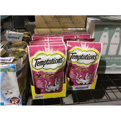 Case of Temptations Hearty Beef Flavor Cat Treats (12 x 85g)