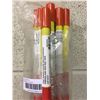 Image 2 : Fiberglass Rod Red Tape (5/8" x 72") 12-Pack