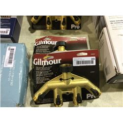 Gilmour 4-Way High-flow On/Off Valve Lot of 2