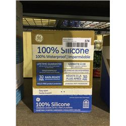 GE Silicone II Window and Door Caulk (12 x 82.8ml)