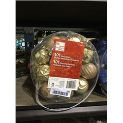 Home Accents Holiday 101-Piece Shatter Resistant Ornaments