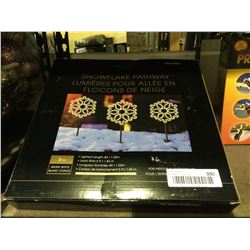 Holiday Snowflake Pathway Set