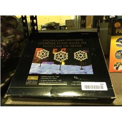 Holiday Snowflake Pathway Set
