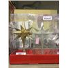 Image 2 : Home Accents Holiday Tree Topper Lot of 2