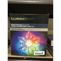 Illuminations Projection Disk LED Lights