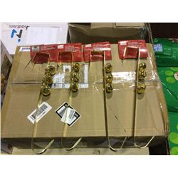 Home Accents Holiday 14" Wreath Hanger w/ Bells Lot of 4