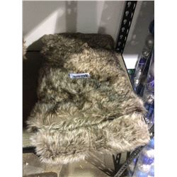 Home Accents Holiday 60" Faux Fur Tree Skirt