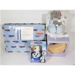 NEW BOY ITEMS TWIN CAR SHEET SET