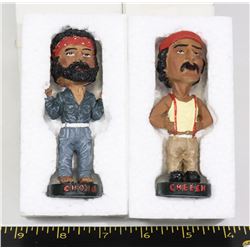 TOMMY CHONG AND CHEECH MARTIN FIGURES