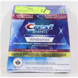 CREST 3D WHITE STRIPS- DENTAL WHITENING KIT-