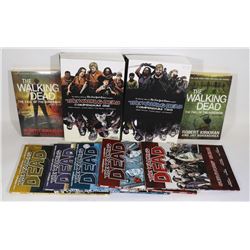 THE WALKING DEAD VOLUMES ONE THROUGH FOUR,