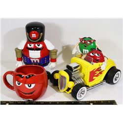 LOT OF M&Ms DISPENSERS