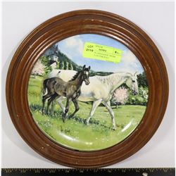 "AUSTRIAN LIPIZZANER" SPODE CHINA COLLECTOR PLAT