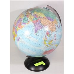 VINTAGE 12" GLOBEMASTER GLOBE