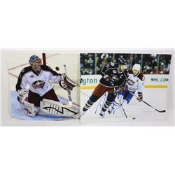 STEVE MASON / RICK NASH SIGNED 8X10S BLUE JACKETS