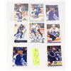 Image 1 : 8 AUTOGRAPHED TORONTO MAPLE LEAFS LOT CARD