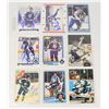 Image 1 : 9 AUTOGRAPHED TORONTO MAPLE LEAFS CARD LOT