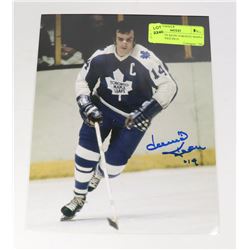 DAVD DAVE KEON TORONTO MAPLE LEAFS SIGNED 8X10
