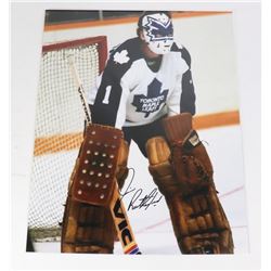 JIM RUTHERFORD TORONTO MAPLE LEAFS 8X10 SIGNED