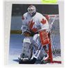 Image 1 : GRANT FUHR TEAM CANADA CUP 1987 SIGNED 8X10