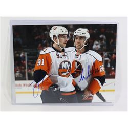 JOHN TAVARES / MATT MOULSON AUTOGRAPHED 8X10S