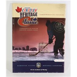 HERITAGE CLASSIC OILERS V CANADIENS 22NOV2003