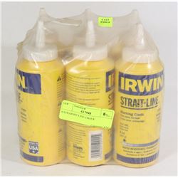 6 STRAIGHT LINE CHALK