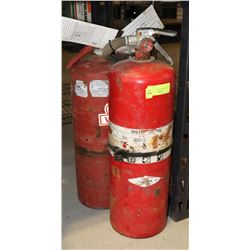 2 FIRE EXTINGUISHERS