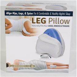 NEW LEG PILLOW: ALIGNS HIPS, LEGS, & SPINE