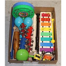 MUSICAL INSTRUMENTS- ASSORTED LOT OF CHILDRENS