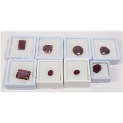LOT OF ENHANCED RUBIES