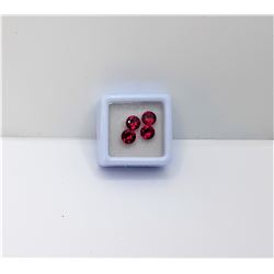 16)  LOT OF 4 MATCHED NATURAL ROUND