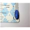 Image 1 : 7)  NATURAL OVAL BLUE AUSTRALIAN OPAL