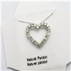 Image 1 : SILVER PERIDOT 20"  NECKLACE