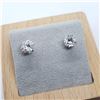 Image 1 : 10K YELLOW GOLD CZ 6.5MM  EARRINGS