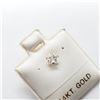 Image 2 : 14K YELLOW GOLD CZ STAR  NOSE PIN
