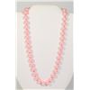 Image 1 : #8-PINK SEA SHELL PEARL NECKLACE 10mm/15"