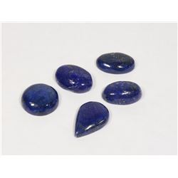 #155-NATURAL BLUE LAPIZ LAZULI STONE 127.65ct