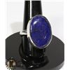 Image 1 : #28-LAPRIZ LAZULI RING SIZE 9