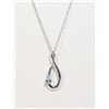 Image 1 : #97-BLUE TOPAZ NECKLACE & PENDANT