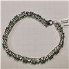 Image 5 : SILVER EMERALD(7.2CT)  BRACELET