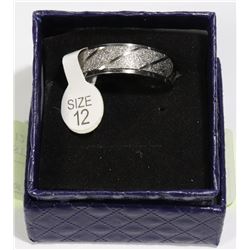 STERLING SILVER MENS RING SIZE 12