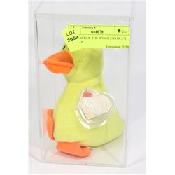 TY QUACKER THE WINGLESS DUCK 2ND GEN