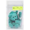 Image 1 : TY NEW FACE TEAL TEDDY 2ND GEN