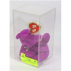 TY NEW FACE TEDDY MAGENTA 2ND GEN