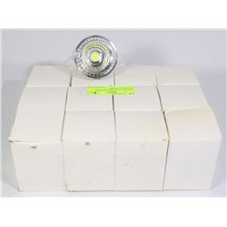LOT OF 12 NEW LED COB LIGHT BULBS COOL WHITE