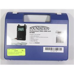 TENS/EMS UNIT- FOUNDATION PROFESSIONAL BRAND-
